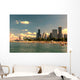 North Avenue beach Chicago Wall Mural