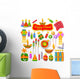 Colorful firecracker for Diwali holiday fun Wall Decal