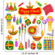 Colorful firecracker for Diwali holiday fun Wall Decal
