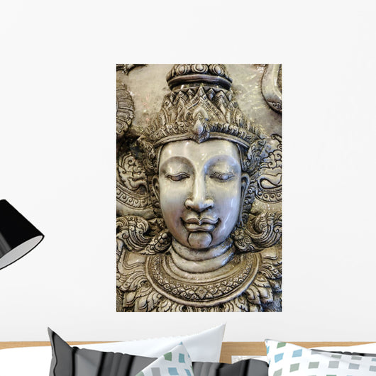 Buddharupa Wall Decal