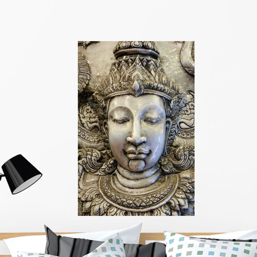 Buddharupa Wall Decal