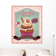 Vintage Cupcake Poster Wall Decal