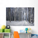 Dreamy Winter Forest with Wall Decal