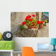 Geraniums Pots Wall Decal