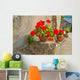 Geraniums Pots Wall Decal