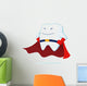 Super Hero Tooth Wall Decal