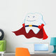 Super Hero Tooth Wall Decal