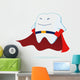 Super Hero Tooth Wall Decal