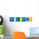 Welcome Card Smile Congratulations Wall Decal