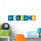 Welcome Card Smile Congratulations Wall Decal