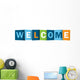 Welcome Card Smile Congratulations Wall Decal