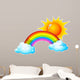 Sunny rainbow Wall Decal