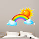 Sunny rainbow Wall Decal