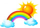 Sunny Rainbow Wall Decal