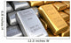 Silver Ingot and Gold Wall Decal