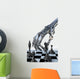 Robot or Cyborg Plays a Chess. High Technology 3D Illustration Wall Decal