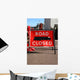 road closed sign Wall Mural