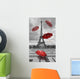 Eiffel Tower with Flying Wall Decal