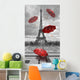 Eiffel Tower with Flying Wall Decal
