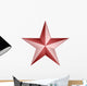 Red Star Wall Decal