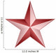 Red Star Wall Decal