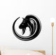 Goat Tribal Tattoo Wall Decal
