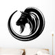 Goat Tribal Tattoo Wall Decal