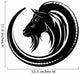 Goat Tribal Tattoo Wall Decal