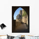 carcassonne castle archway Wall Mural