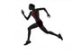 Woman Runner Running Jogger Jogging Silhouette Wall Decal 2