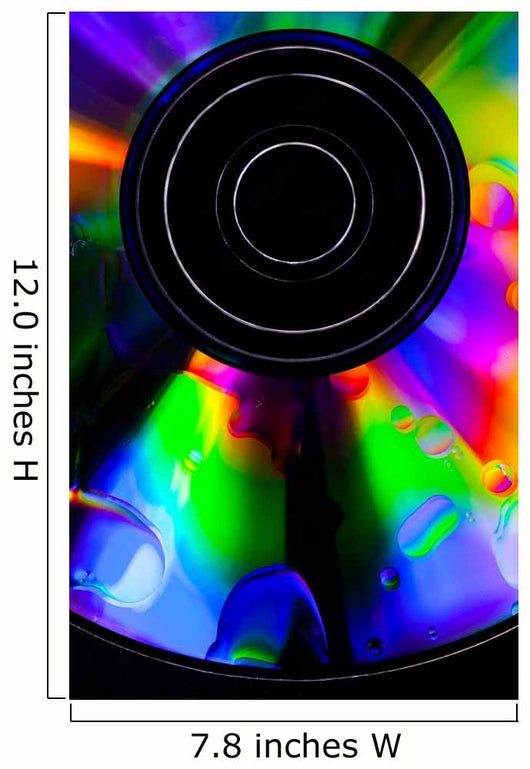 Psychedelic CD Wall Mural