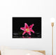 Lying down Pink Lily Wall Decal