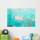 Old Painted Wall Texture Wall Decal