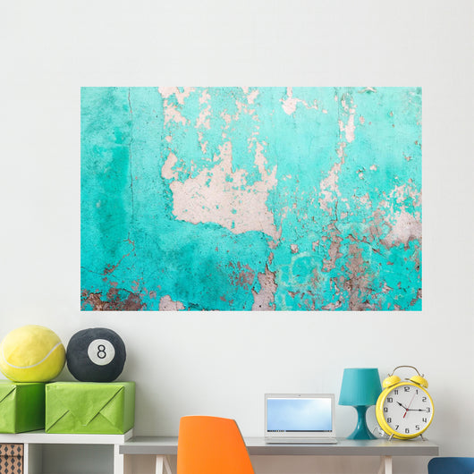 Old Painted Wall Texture Wall Decal