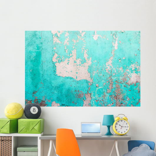 Old Painted Wall Texture Wall Decal