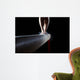 feet of gymnast on balance beam Wall Mural