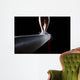 feet of gymnast on balance beam Wall Mural