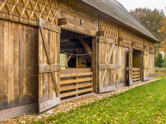 Traditional Shed Dutch Building Wall Decal