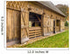 Traditional Shed Dutch Building Wall Decal