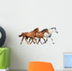 Herd Wild Horses Running Wall Decal