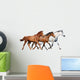 Herd Wild Horses Running Wall Decal