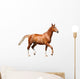 Chestnut Brown Horse Running 2 Wall Decal