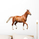 Chestnut Brown Horse Running 2 Wall Decal