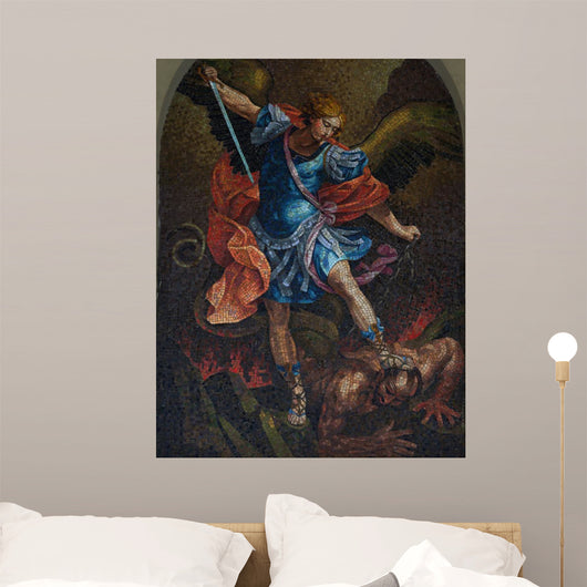 Michael Fighting Evil Wall Decal