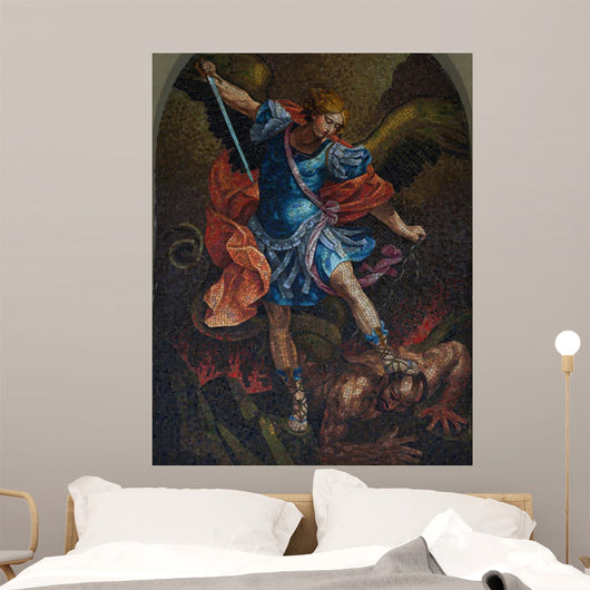 Michael Fighting Evil Wall Decal
