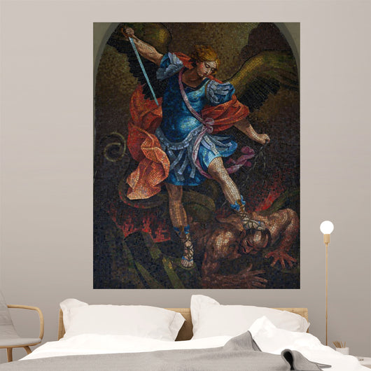Michael Fighting Evil Wall Decal