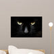 gatto nero Wall Mural