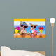 Cocktail Dogs Wall Decal