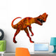 Dilophosaurus White Wall Decal