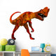 Dilophosaurus White Wall Decal